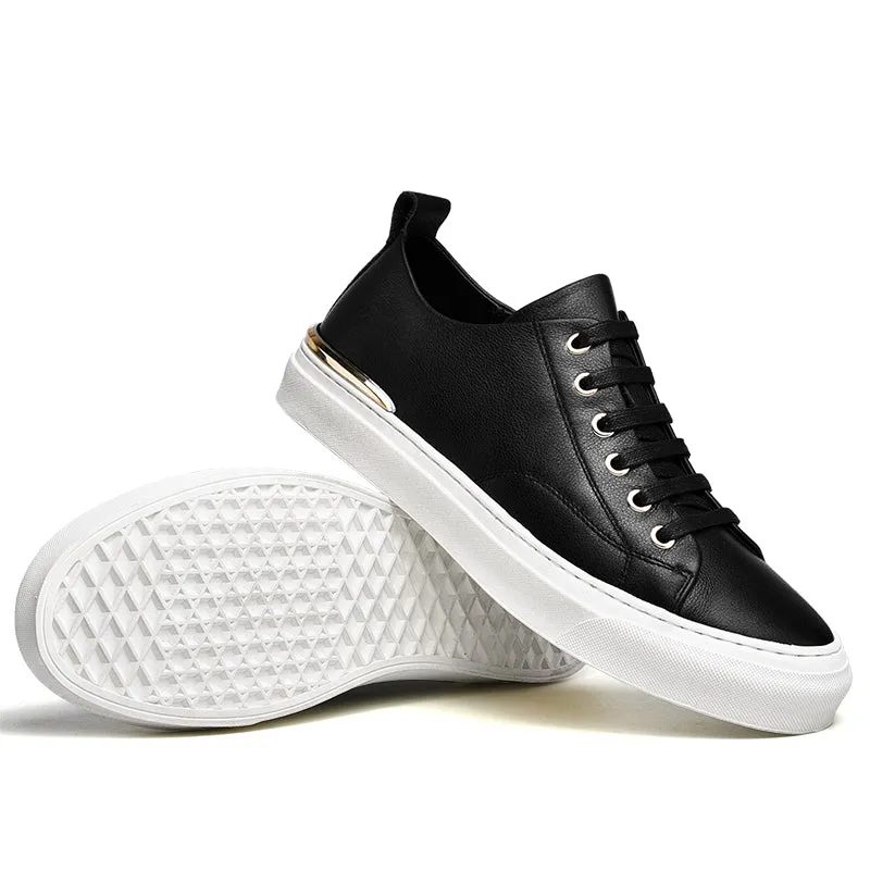 Tenis De Estilo Clásico En Leather Para Hombre