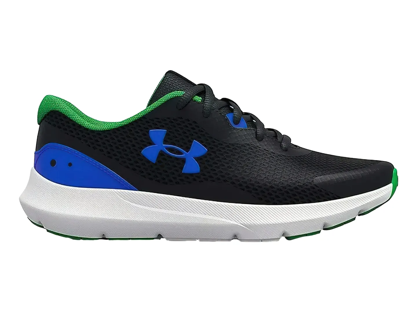 Tenis Under Armour Surge 3 Negro Para Niño