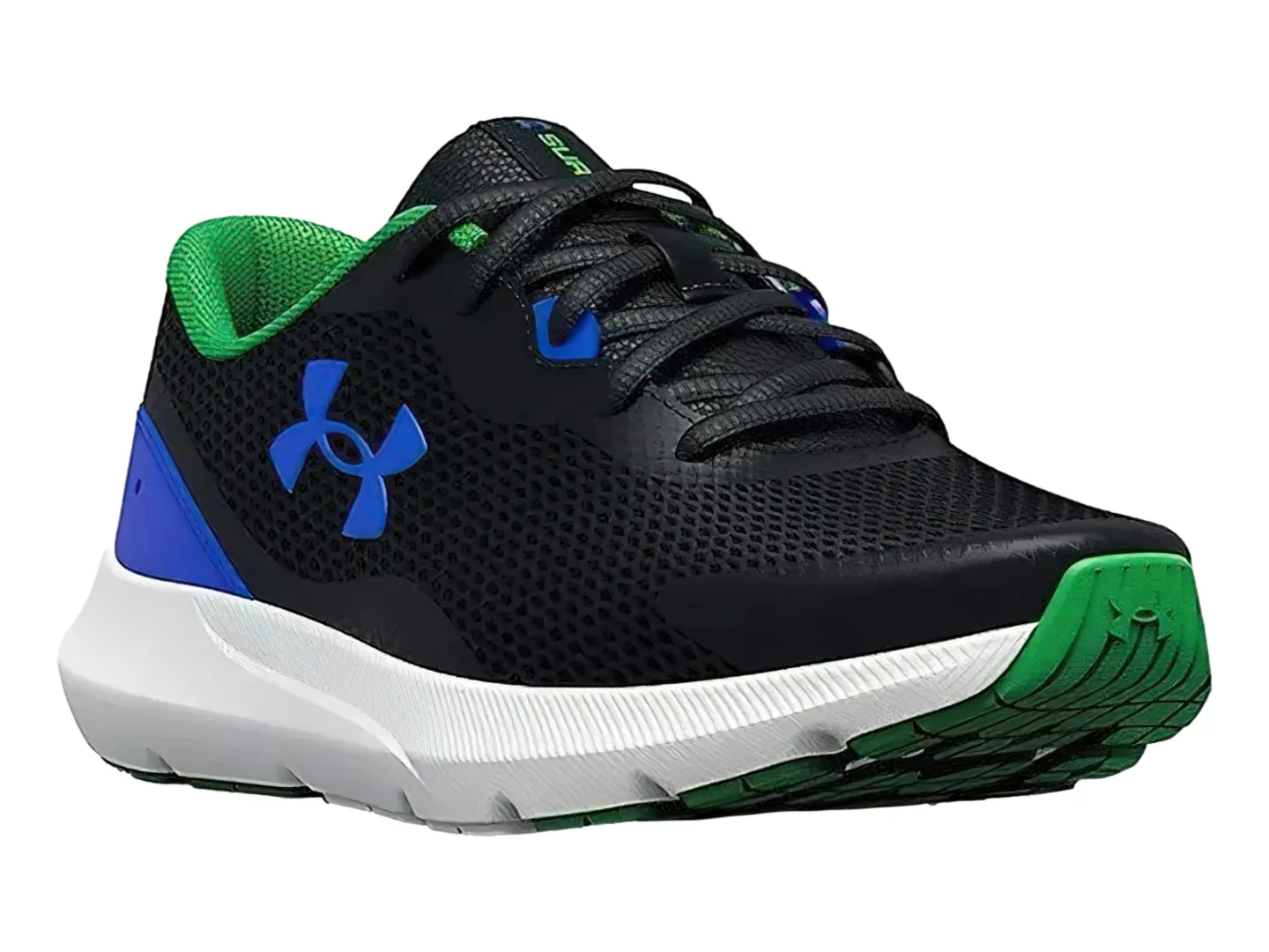 Tenis Under Armour Surge 3 Negro Para Niño
