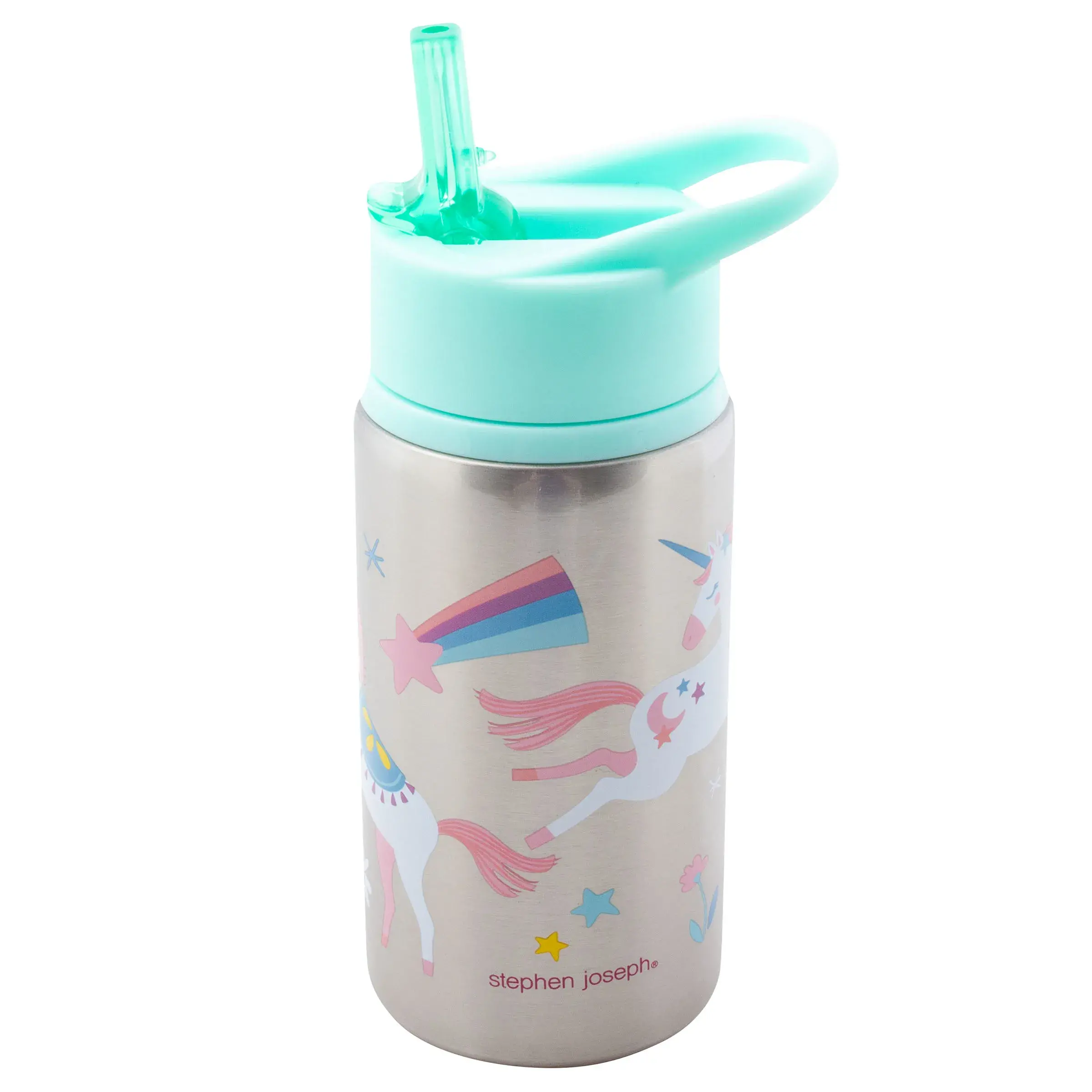 Termo de acero diseño unicornio