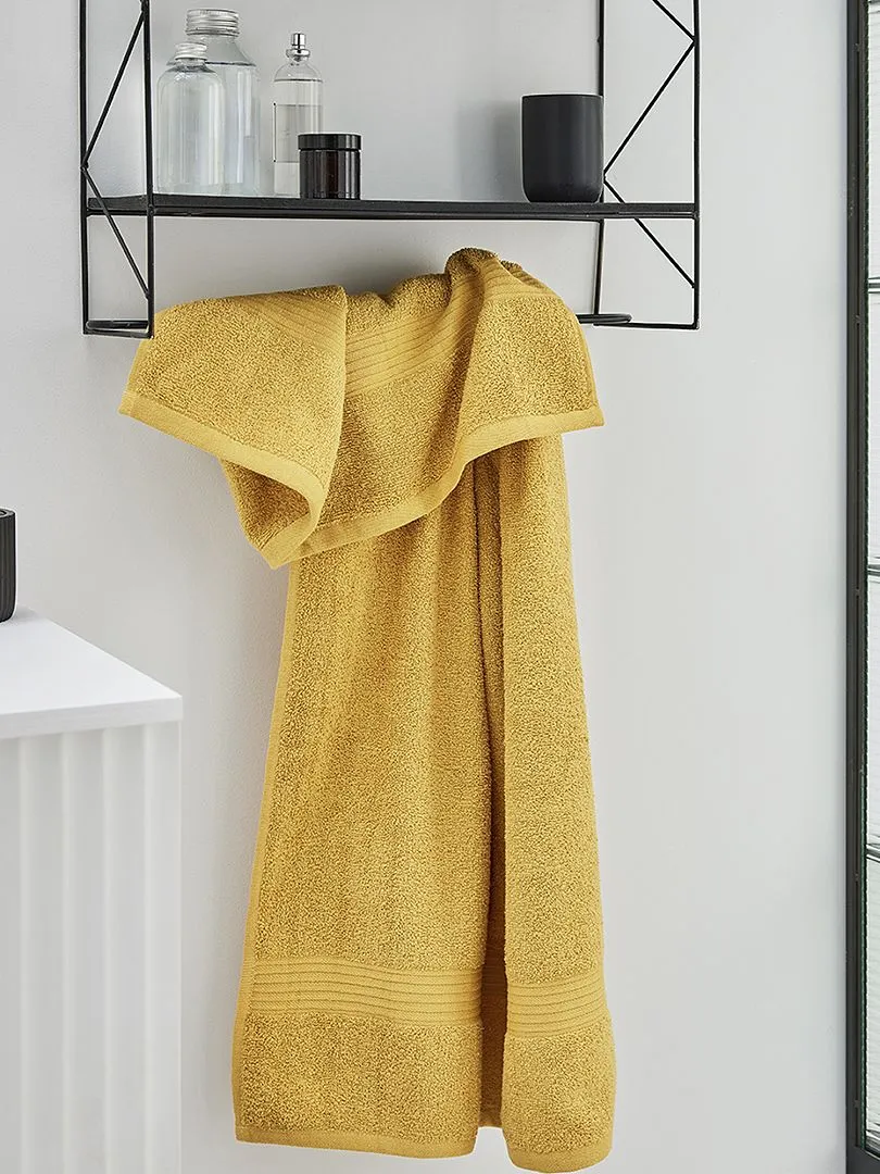 TOALLA DE BAñO 70 X 130 CM  AMARILLO