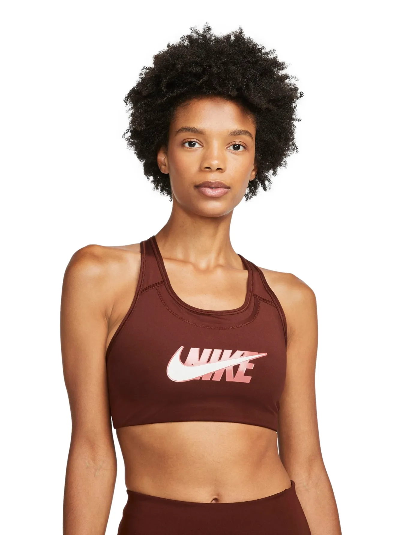 Top Deportivo Nike Swoosh Icon Clash Strappy Para Mujer