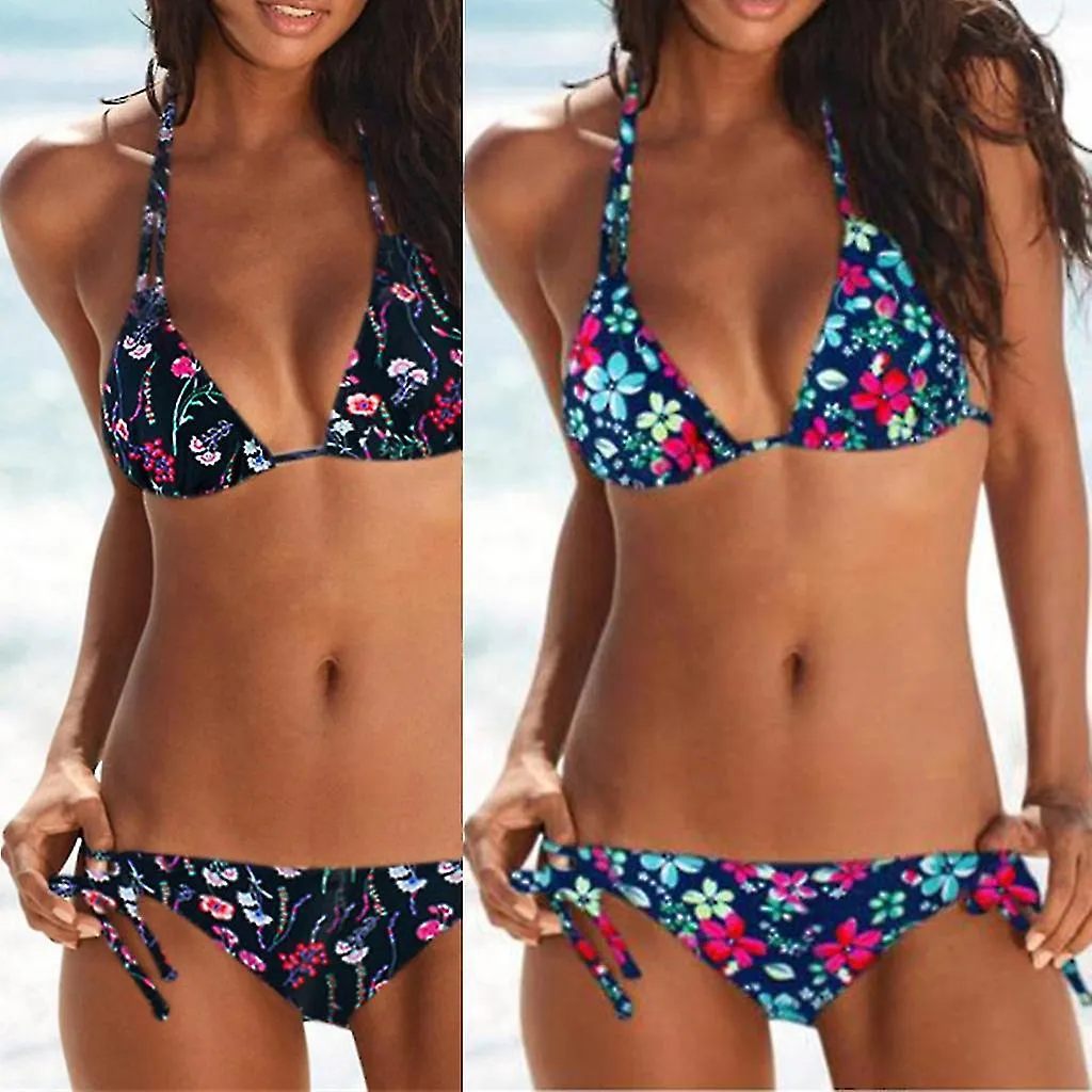 TRAJE DE BAñO DE MUJER PUSHUPBRAS BIKINI SET STRINGSWIMWEAR TRAJE DE BAñO ROPA DE PLAYA