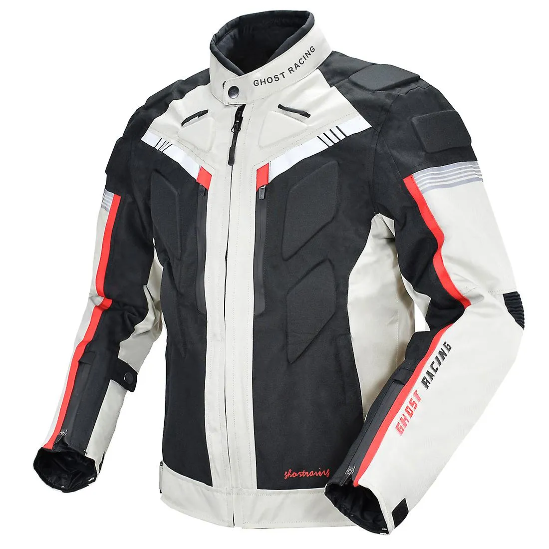 Traje de carreras de motociclistas Chaqueta de motocicleta cálida de otoño e invierno Traje de carreras anticaída Chaqueta de ca