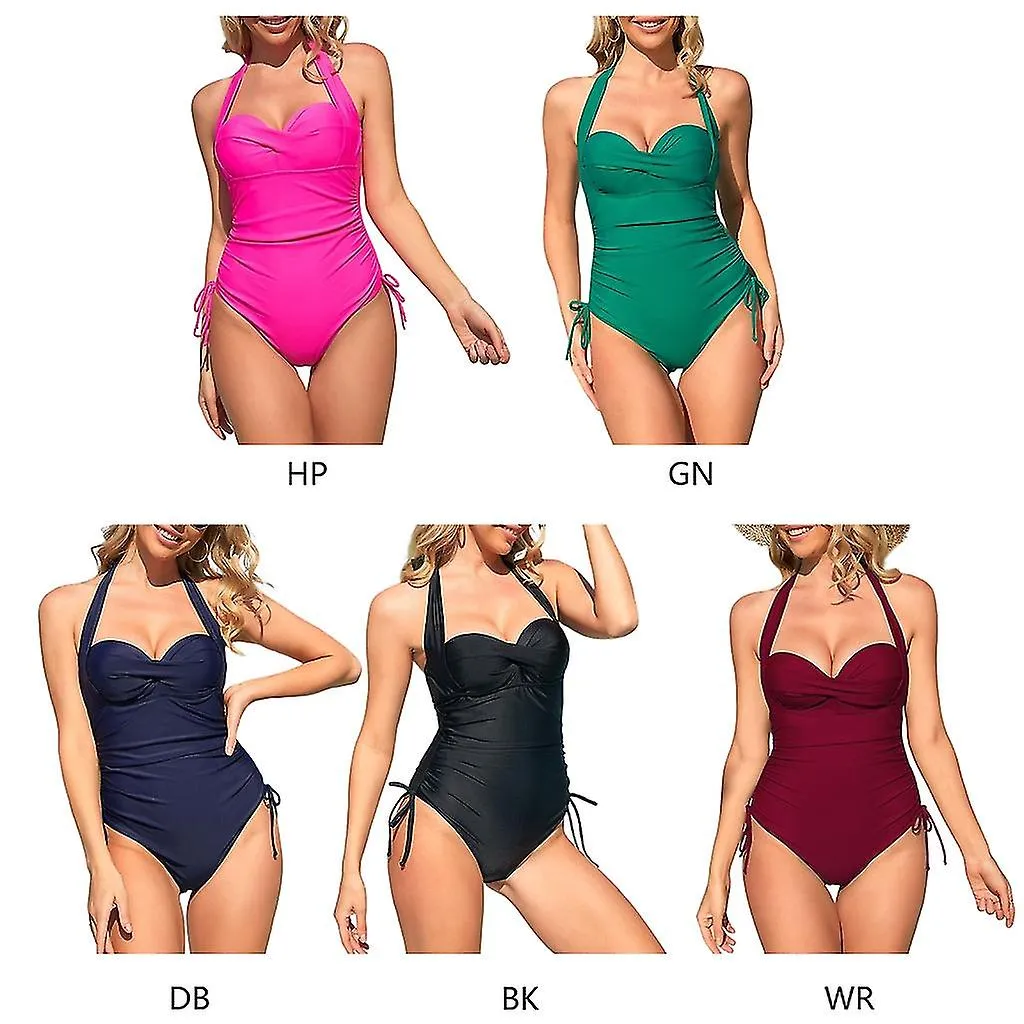 TRAJES DE BAñO DE CONTROL DE BARRIGA PARA MUJERES TRAJE DE BAñO DE UNA PIEZA TRAJE DE BAñO RETRORUCHED
