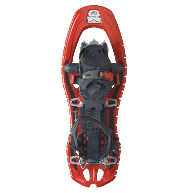 TSL Symbioz Elite M (Ruby) raquetas de nieve + pack de bastones