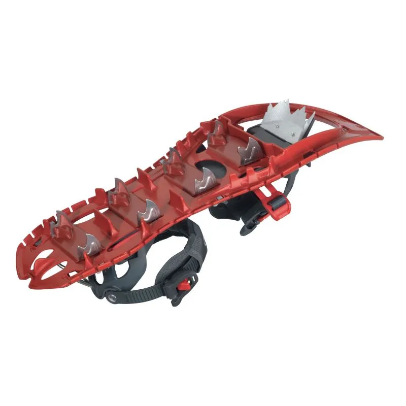 TSL Symbioz Elite M (Ruby) raquetas de nieve + pack de bastones