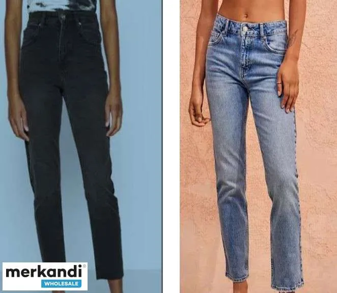 Urban Outfitters tienda de ropa al por mayor stock Pantalones de mezclilla 50 piezas.