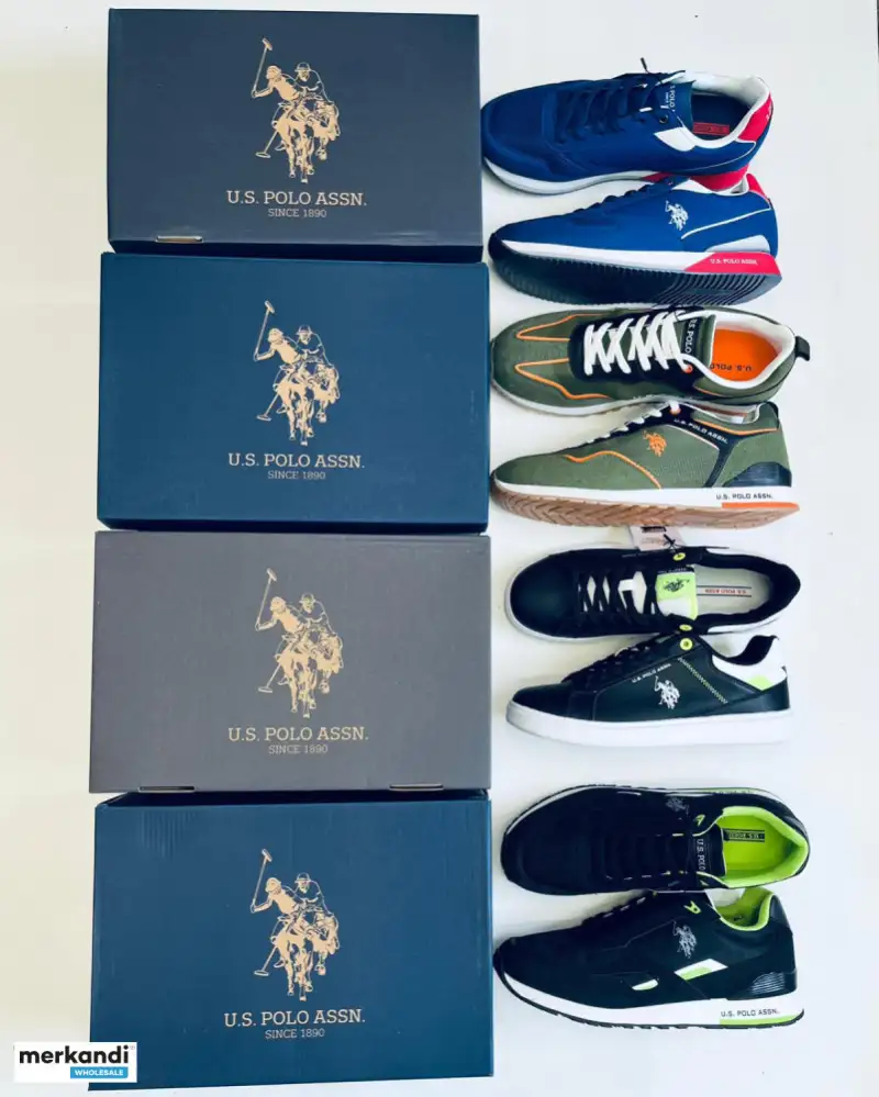 U.S. POLO ASSN FOOTWEAR: una mezcla de zapatos para hombres y mujeres en paquetes