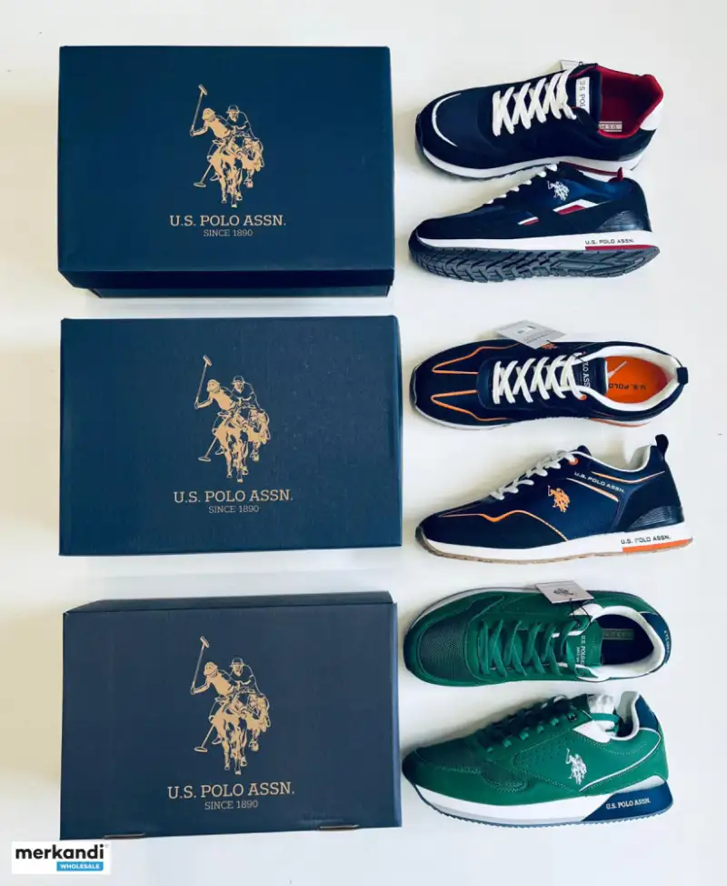 U.S. POLO ASSN FOOTWEAR: una mezcla de zapatos para hombres y mujeres en paquetes