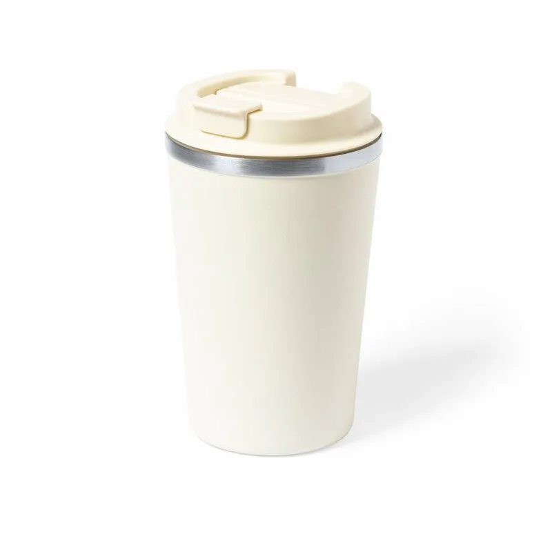 Vaso termo corporativo con tapa abrefácil 350 ml Vicuit