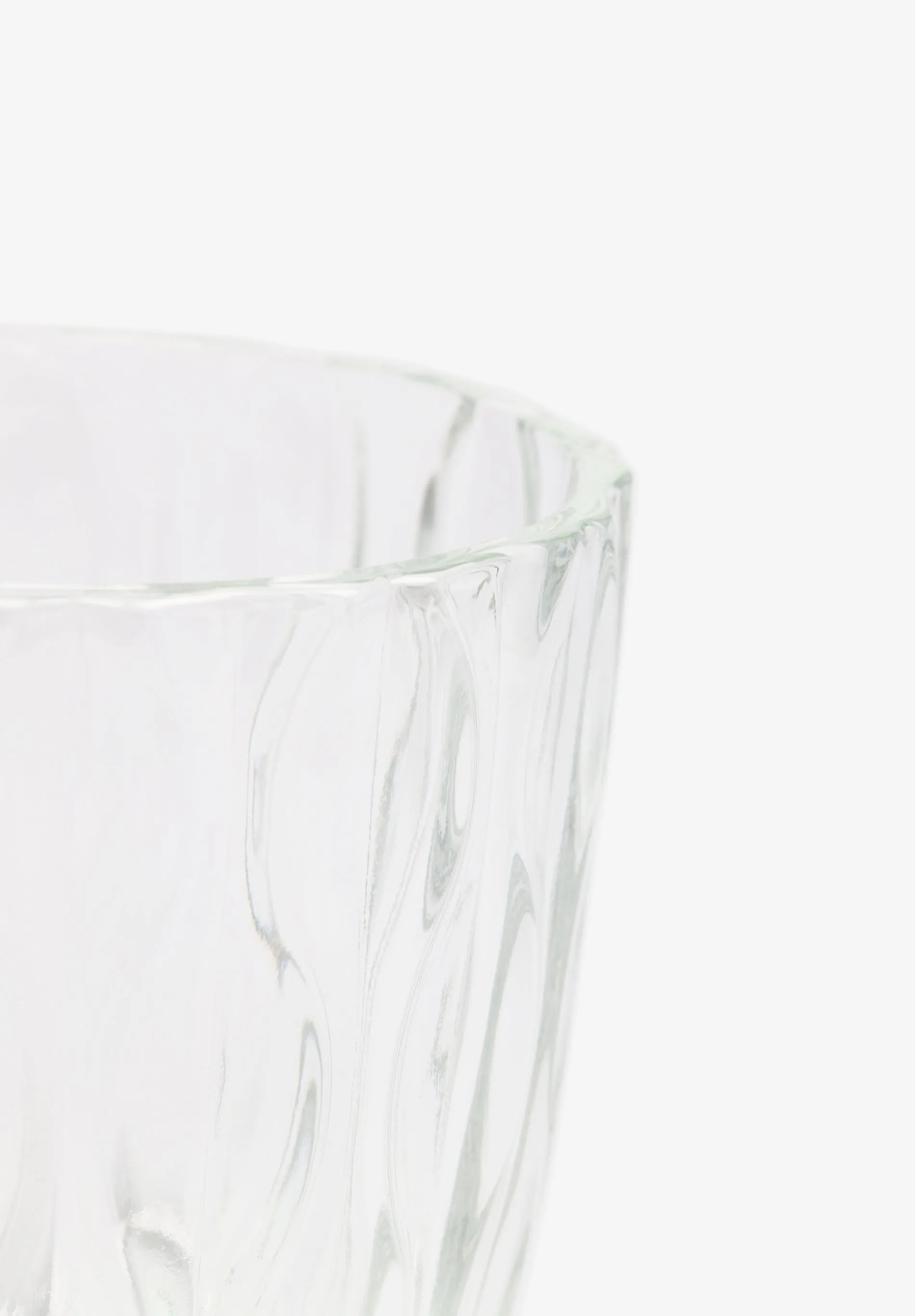 VASO VIDRIO RELIEVE