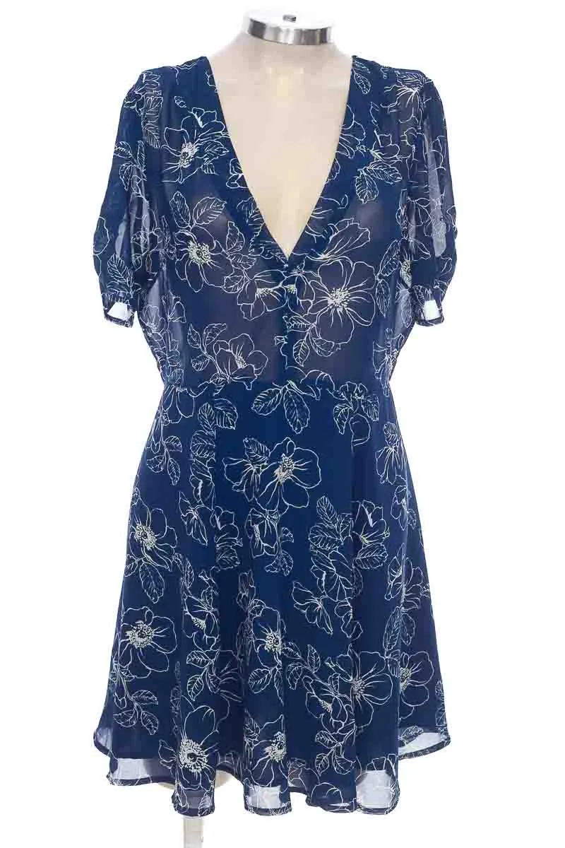 VESTIDO / ENTERIZO COLOR AZUL  FOREVER 21