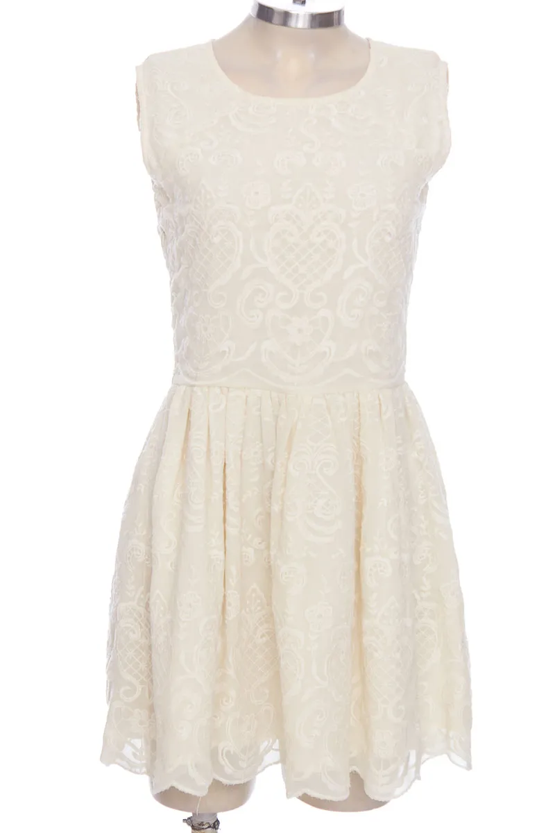 VESTIDO / ENTERIZO COLOR BEIGE  NAF NAF