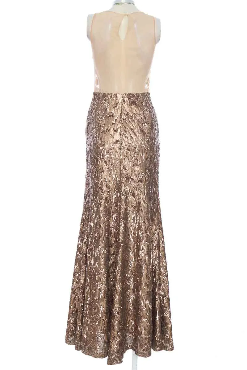 VESTIDO / ENTERIZO COLOR DORADO  CAROLINA ESTEFAN