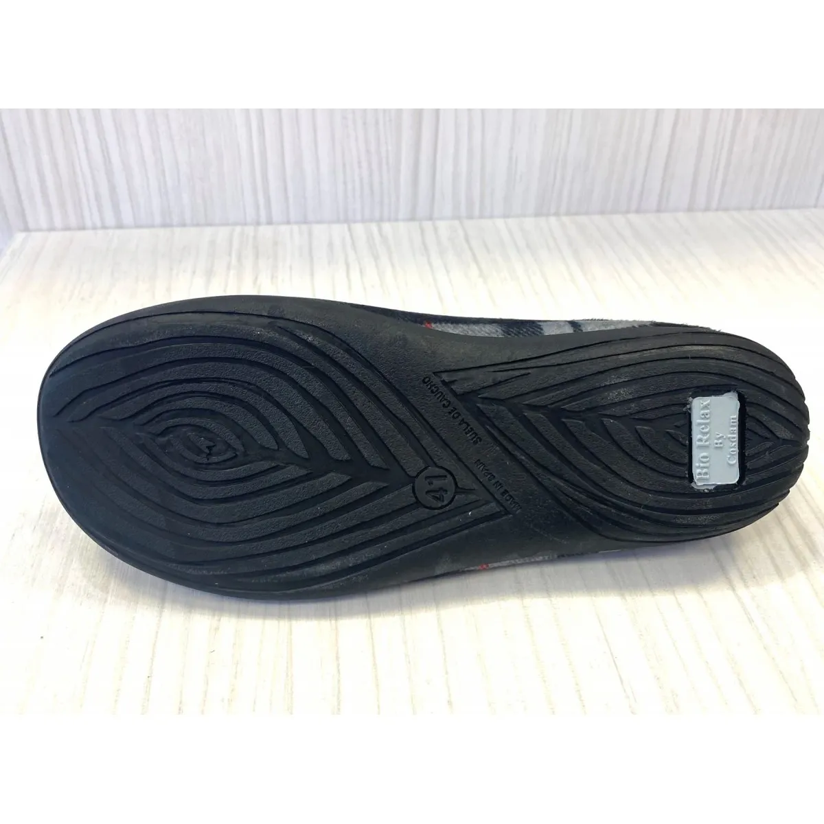 Zapatilla Biorelax hombre casa con plantilla extraíble rebajas talla 40 y 43 Bio13580