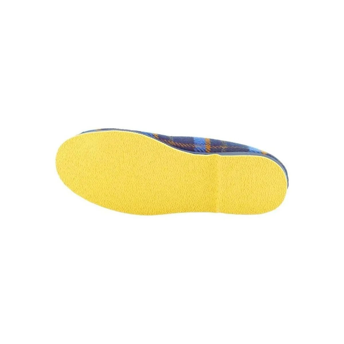 ZAPATILLA CASA HOMBRE INVIERNO CUADROS LANA 106