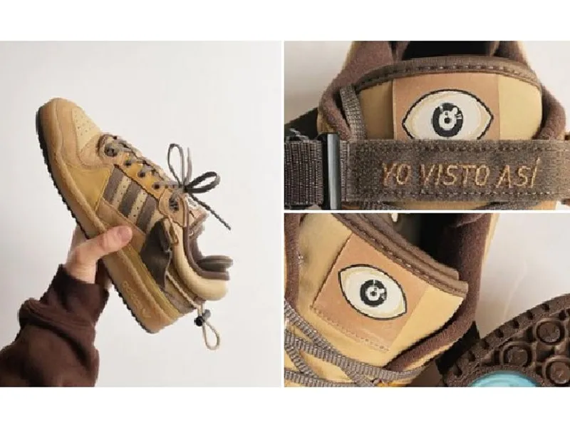 zapatillas bad bunny café precio