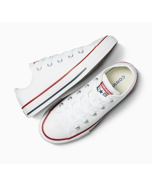 ZAPATILLAS CONVERSE CHUCK TAYLOR ALL STAR CLASSIC YOUTH LOW TOP BLANCAS (48 AñOS)