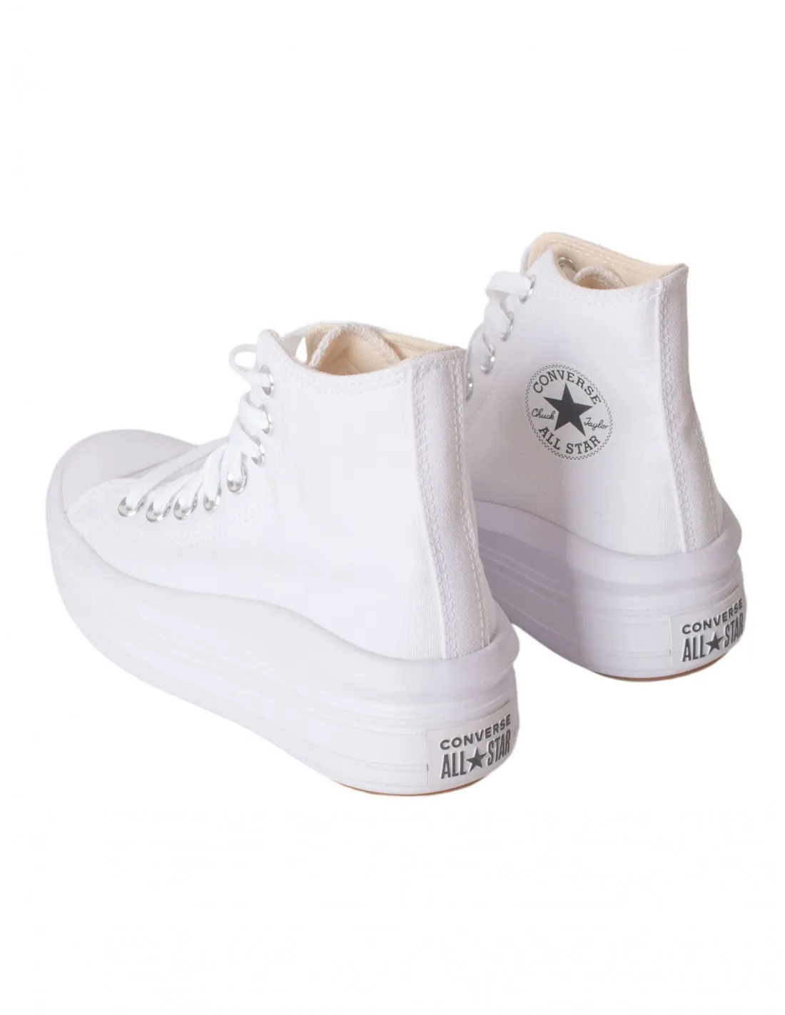 Zapatillas Converse Chuck Taylor All Star Move Blancas