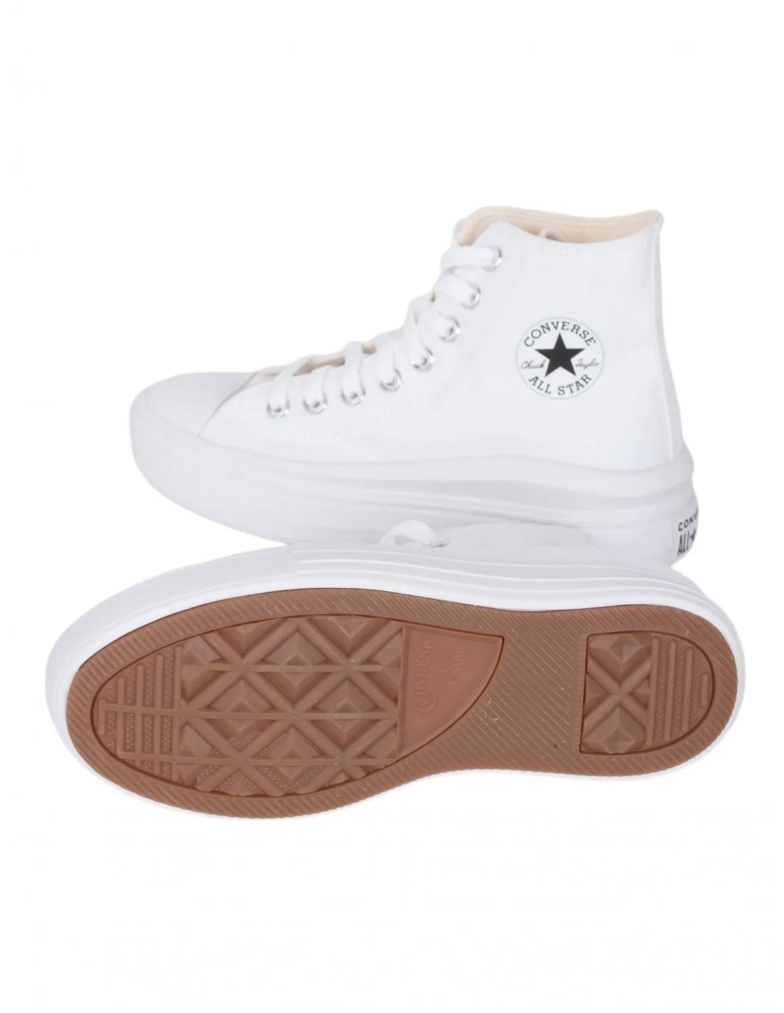 Zapatillas Converse Chuck Taylor All Star Move Blancas