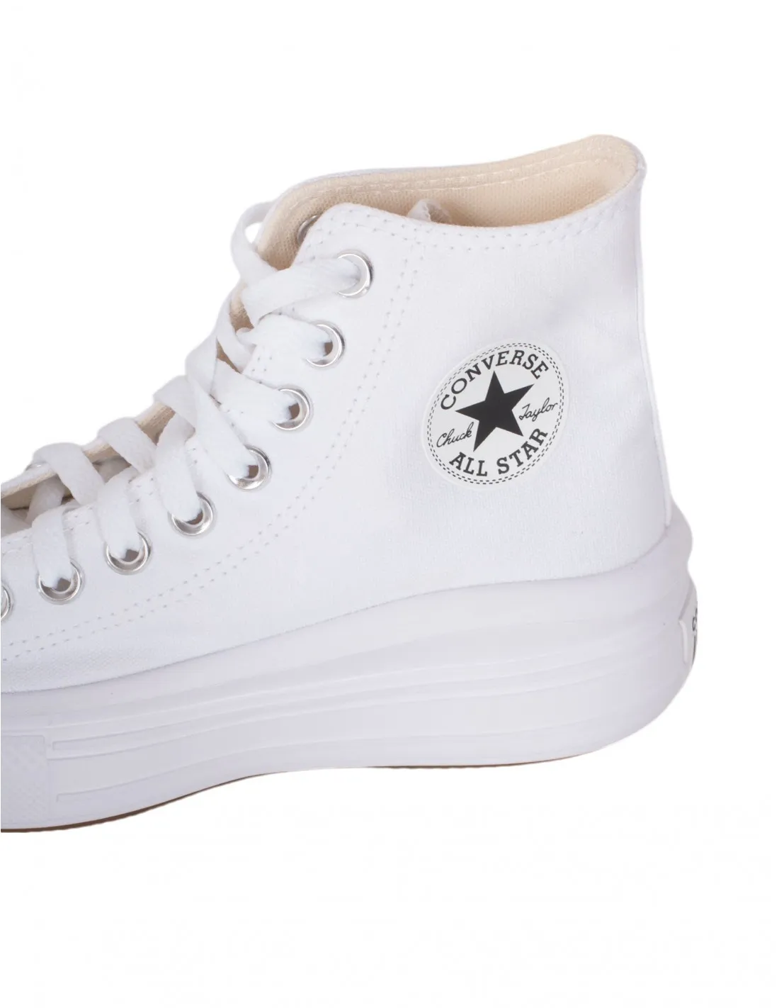 Zapatillas Converse Chuck Taylor All Star Move Blancas