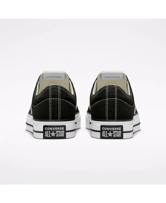 ZAPATILLAS CONVERSE STAR PLAYER 76 LOW TOP NEGROBLANCO VINTAGE