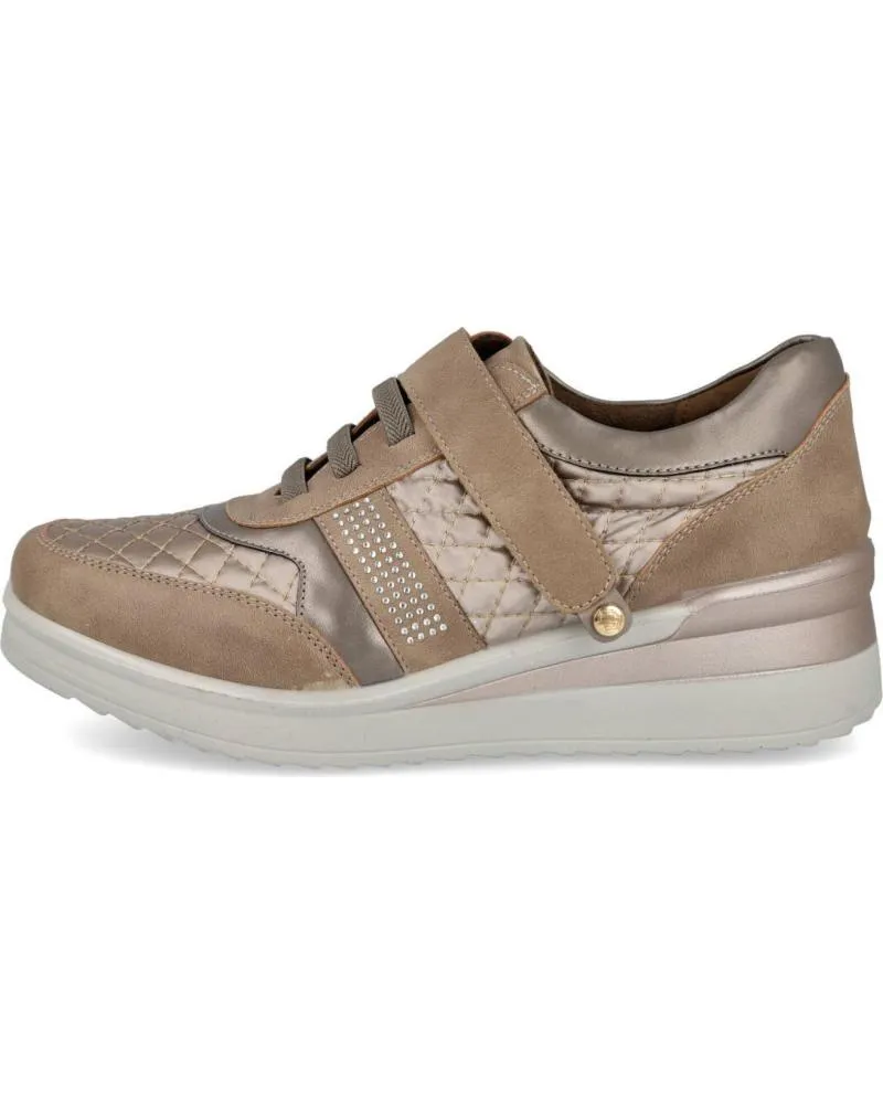 Zapatillas deporte MYSOFT  de Mujer 24M578 SNEAKERS DE MUJER  TAUPE