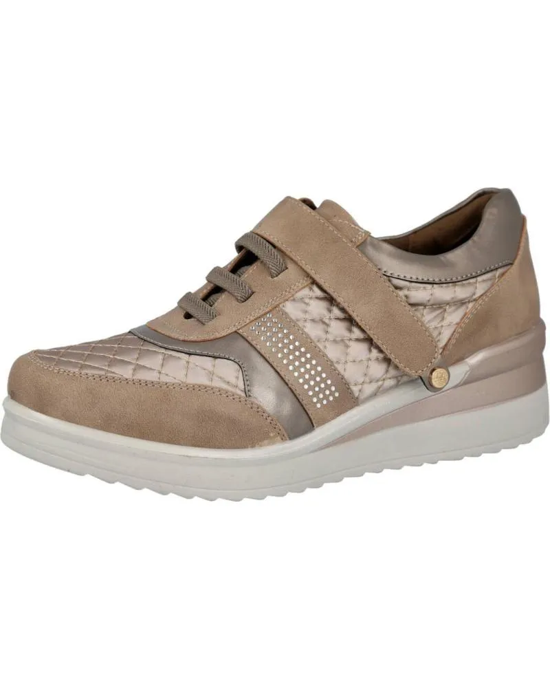 Zapatillas deporte MYSOFT  de Mujer 24M578 SNEAKERS DE MUJER  TAUPE