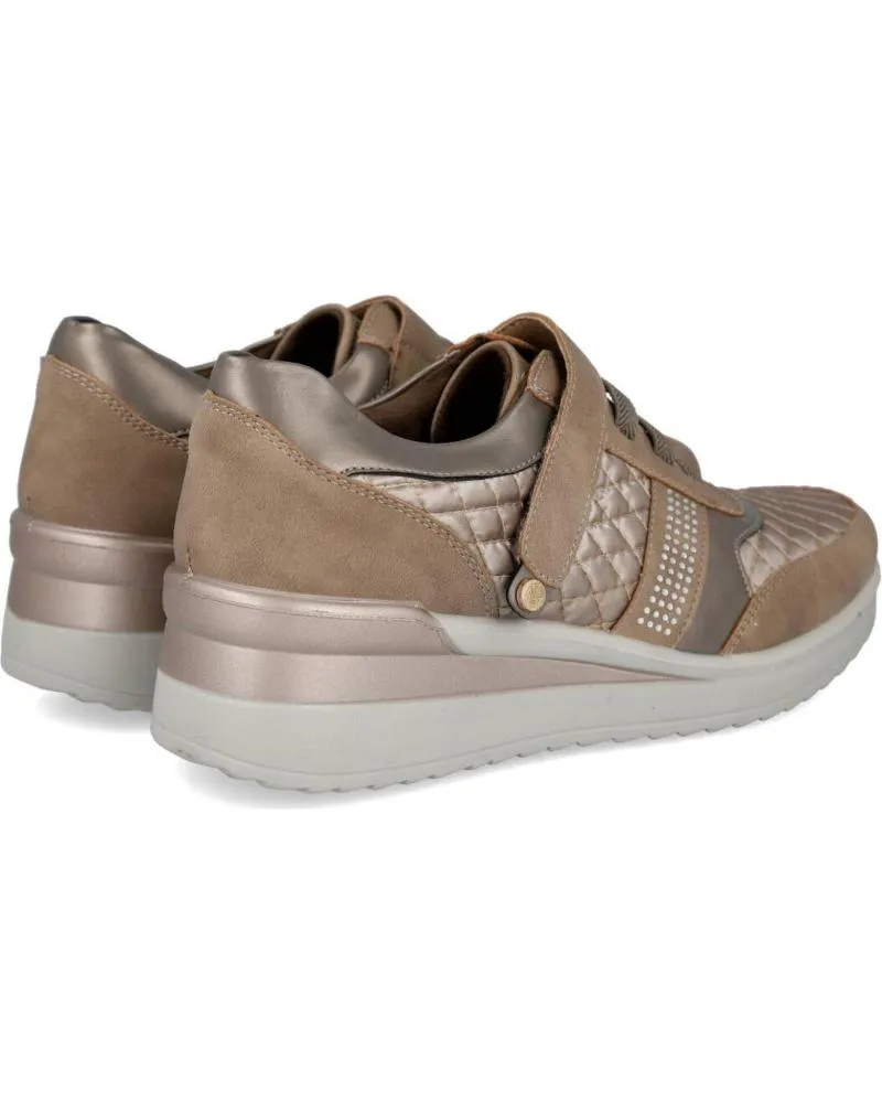 Zapatillas deporte MYSOFT  de Mujer 24M578 SNEAKERS DE MUJER  TAUPE