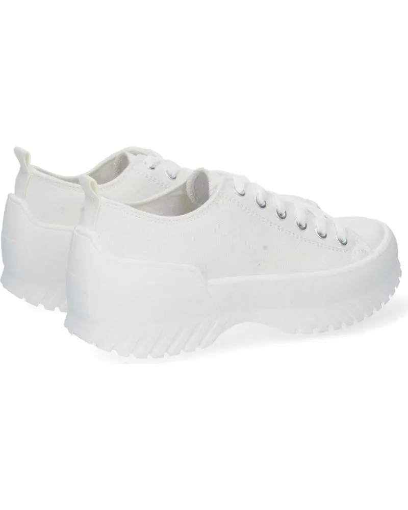 Zapatillas deporte PUNTOSALAO  de Mujer ZAPATILLAS PLANAS DE LONA CON PLATAFORMA MUJER COLOR BLANCO  VARIOS COLORES