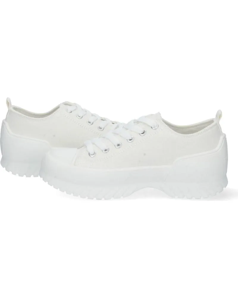 Zapatillas deporte PUNTOSALAO  de Mujer ZAPATILLAS PLANAS DE LONA CON PLATAFORMA MUJER COLOR BLANCO  VARIOS COLORES