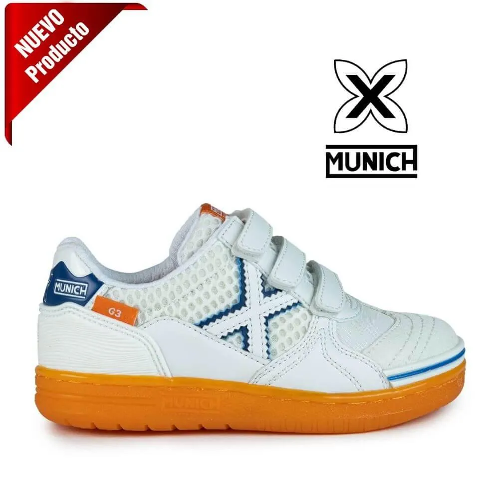 ZAPATILLAS FÚTBOL SALA MUNICH G3 KID VCO INDOOR 399. 1514399