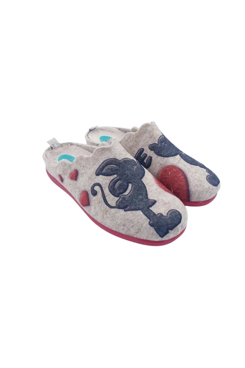 zapatillas otoño invierno natalia rojo 5907