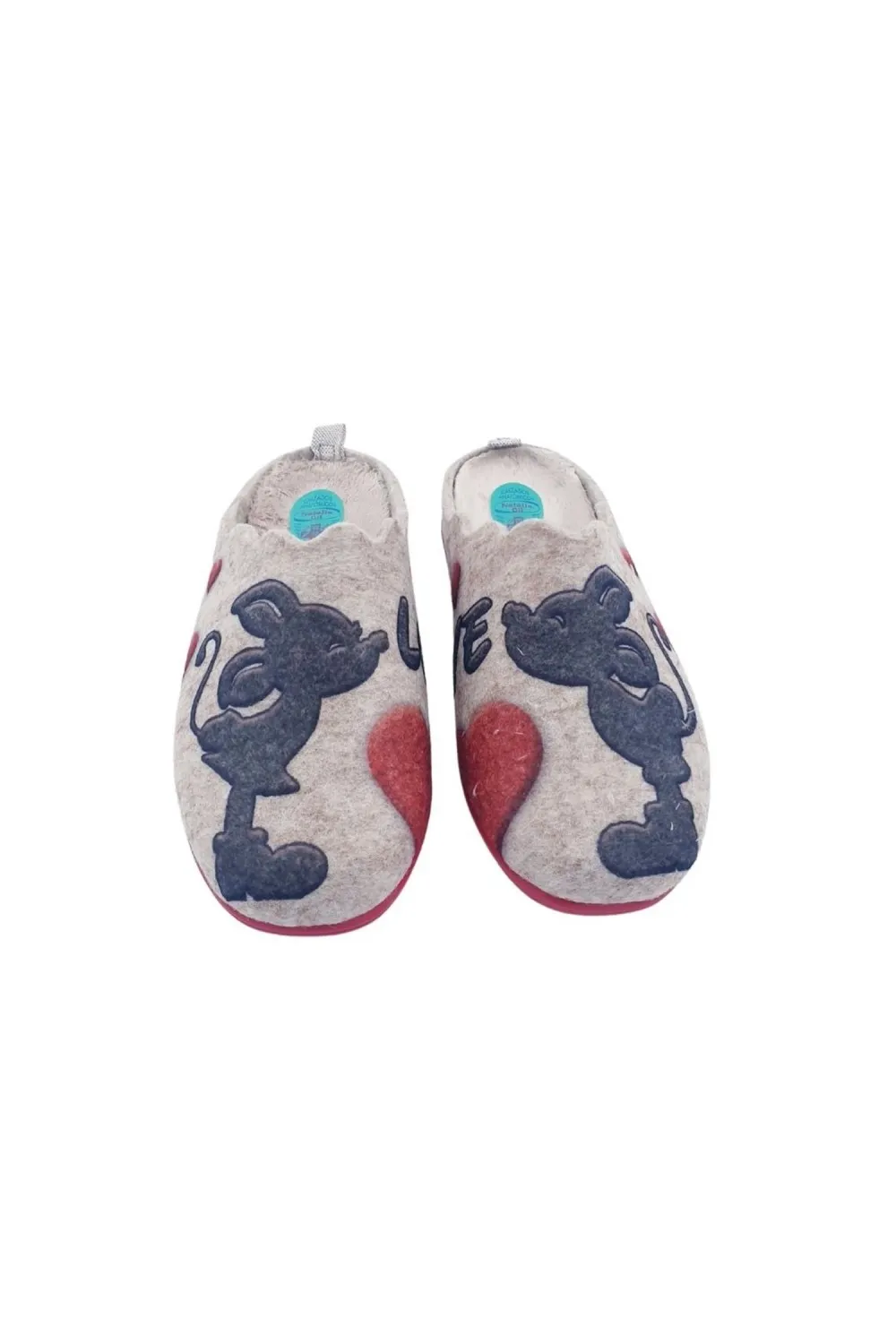 zapatillas otoño invierno natalia rojo 5907