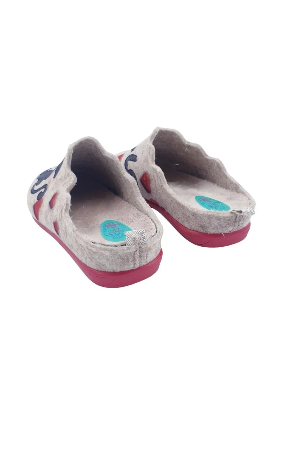 zapatillas otoño invierno natalia rojo 5907