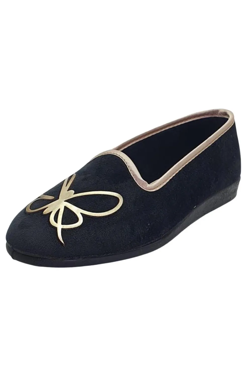 zapatillas otoño invierno norteñas negro 1272765