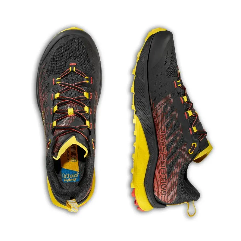 ZAPATILLAS TRAIL RUNNING LA SPORTIVA JACKAL II GORETEX (NEGRO/AMARILLO)