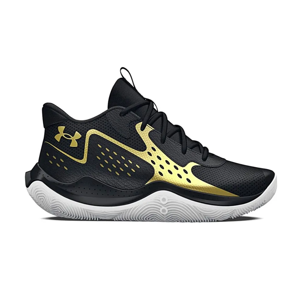 ZAPATILLAS UNDER ARMOUR GS JET 23 NEGRO DORADO 3026635002