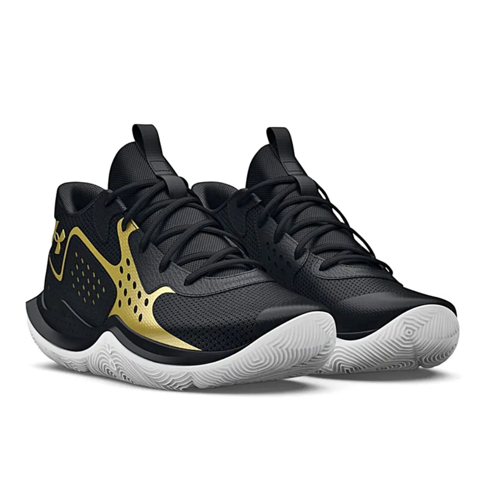 ZAPATILLAS UNDER ARMOUR GS JET 23 NEGRO DORADO 3026635002