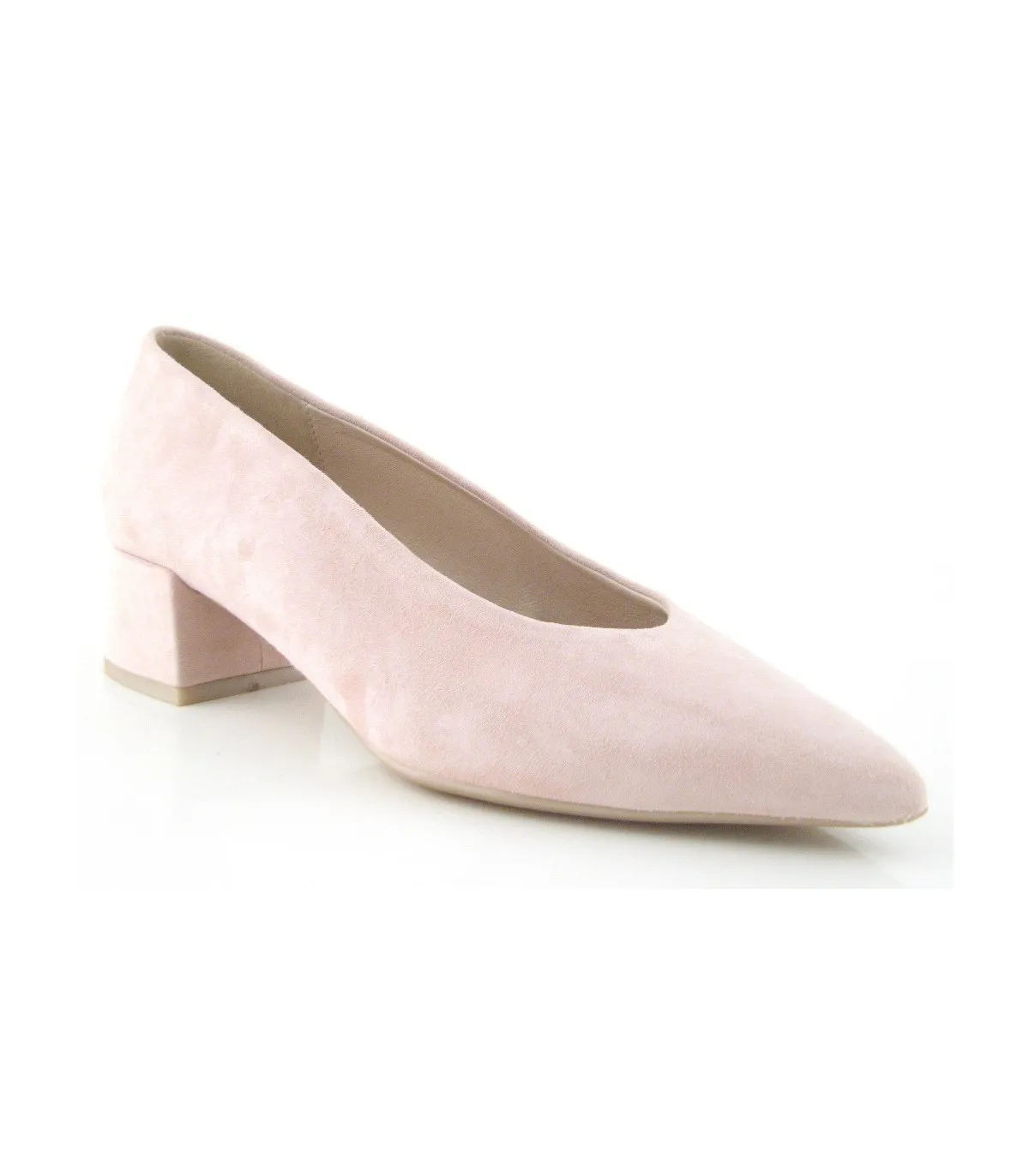 Zapato ante tacón bajo