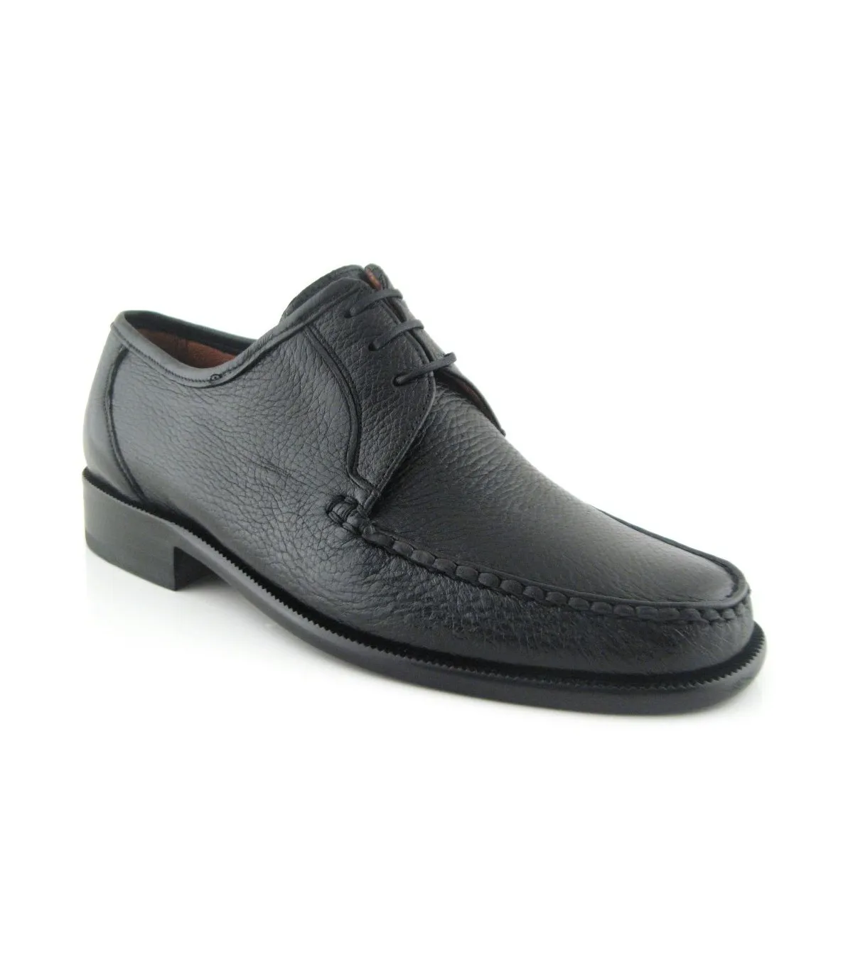 Zapato de piel de ciervo corte clásico