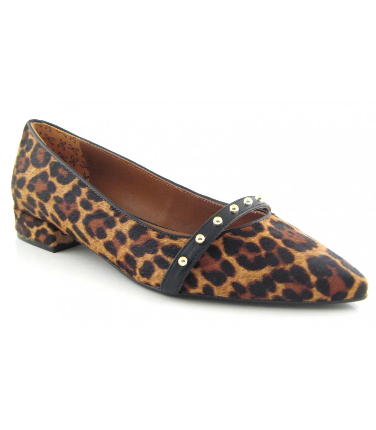 Zapato leopardo tacón bajo
