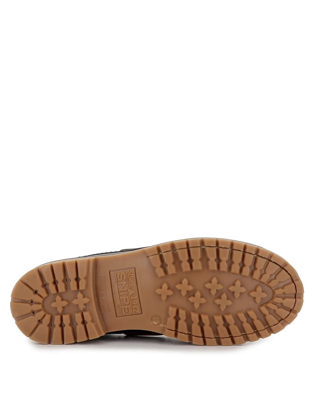 Zapato náutico de piel para hombre SNIPE