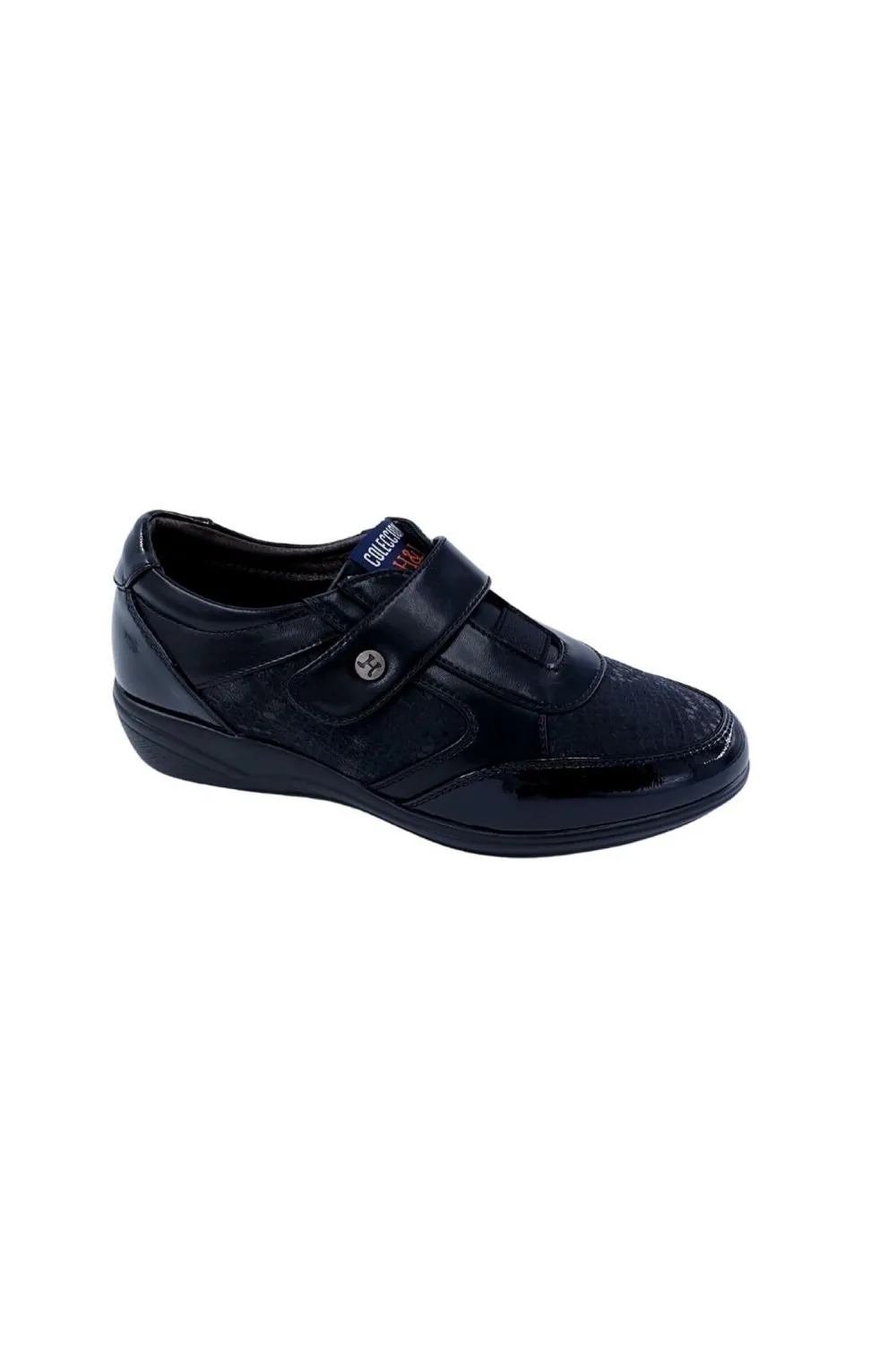 zapato otoño invierno hurlun negro e08294