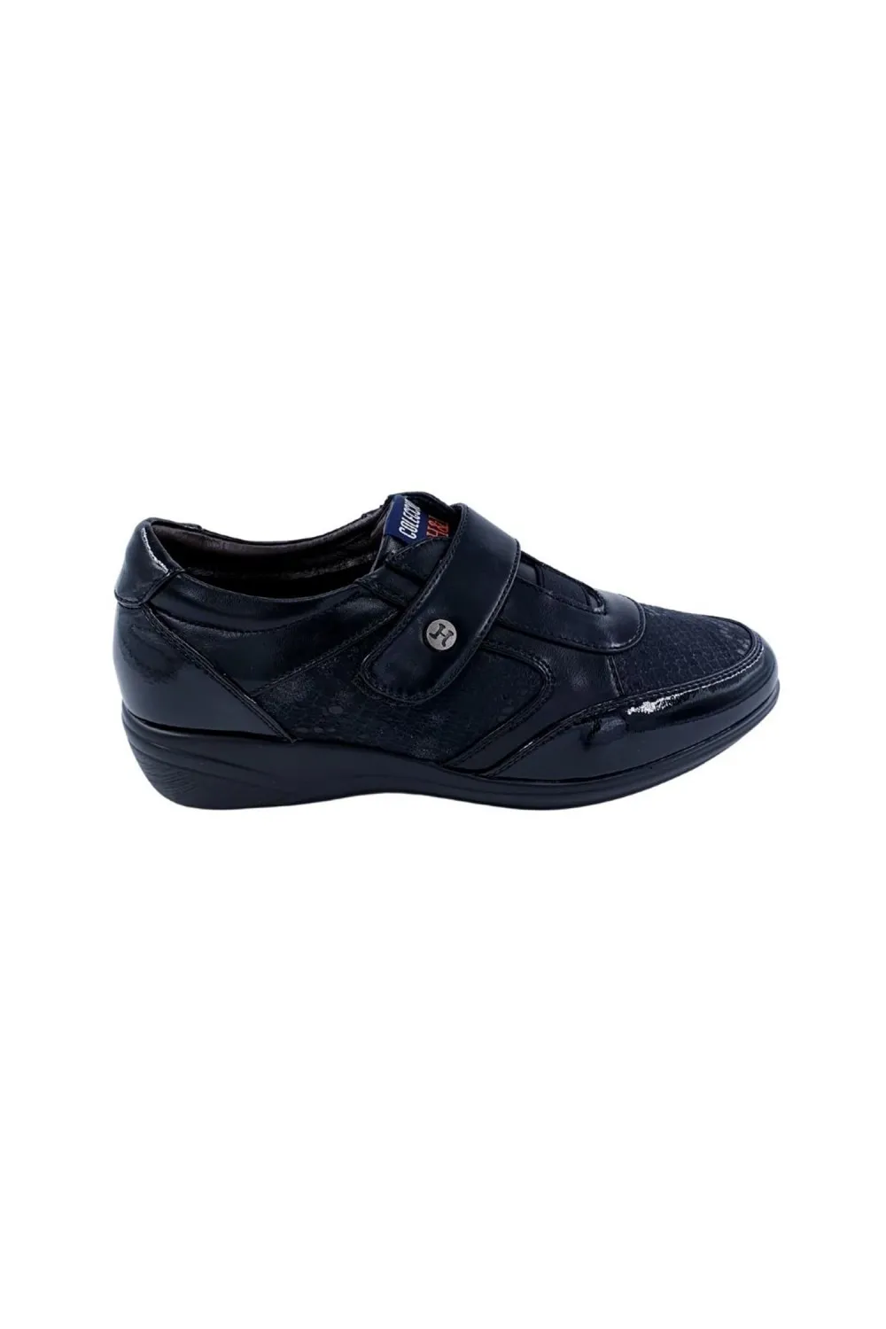 zapato otoño invierno hurlun negro e08294