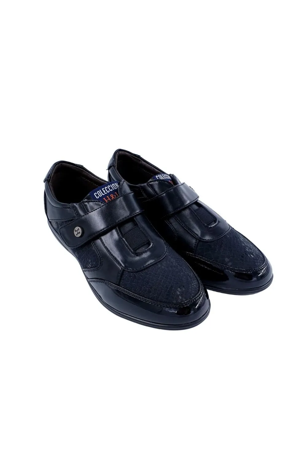 zapato otoño invierno hurlun negro e08294