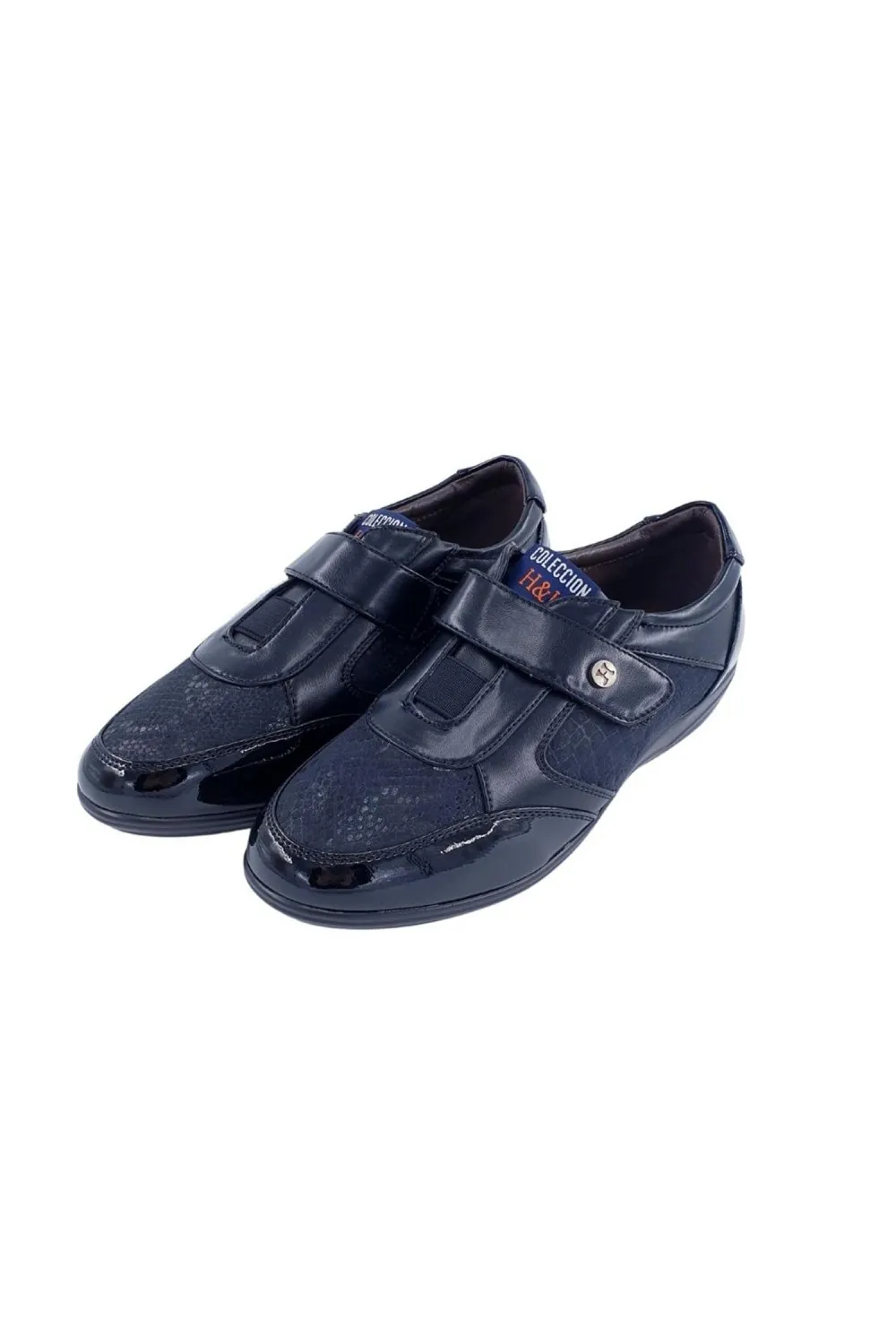 zapato otoño invierno hurlun negro e08294