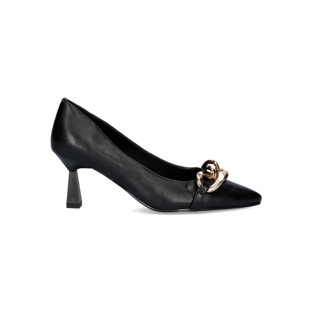 ZAPATO SALÓN TACÓN BAJO CRISTINA301 NEGRO