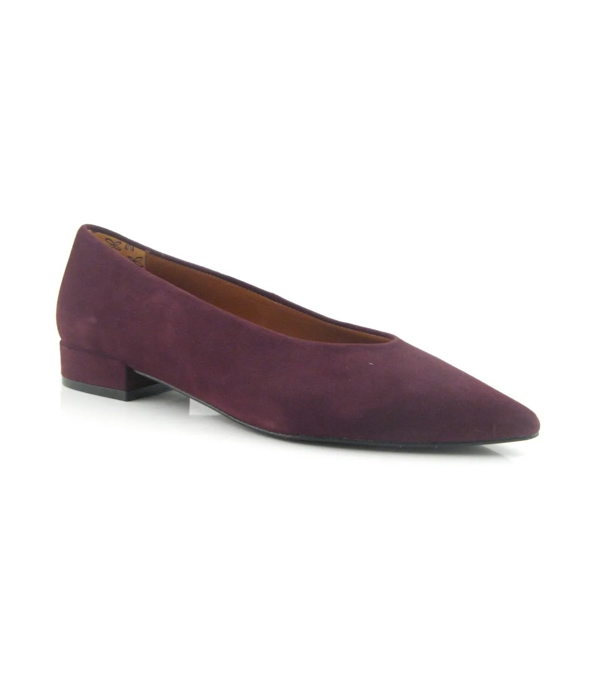 Zapato salón mujer tacón bajo
